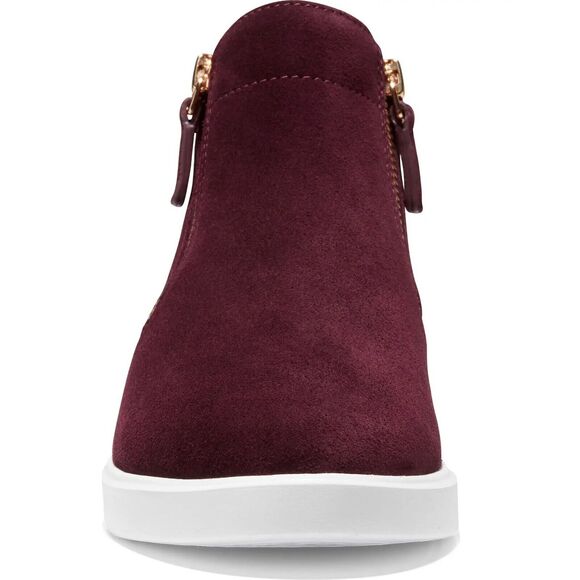 Cole Haan Women's Purple Suede Grand Crosscourt Side Zip Sneakers Size 8.5M - Picture 6 of 8